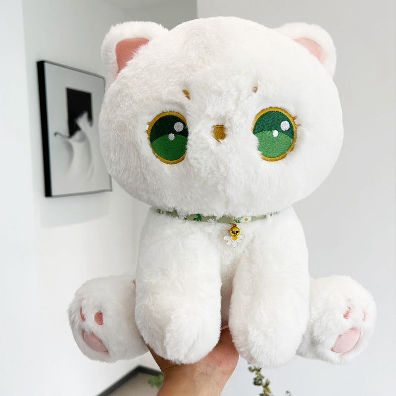 Cartoon Kitten Plushie