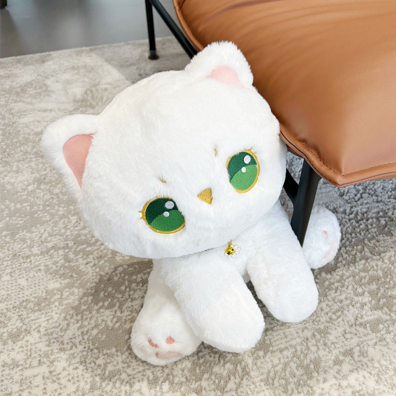 Cartoon Kitten Plushie