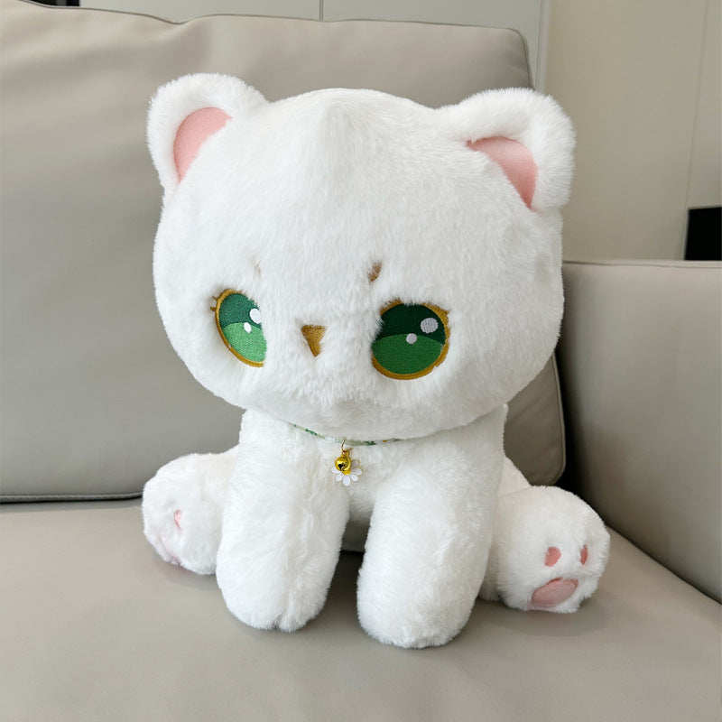 Cartoon Kitten Plushie