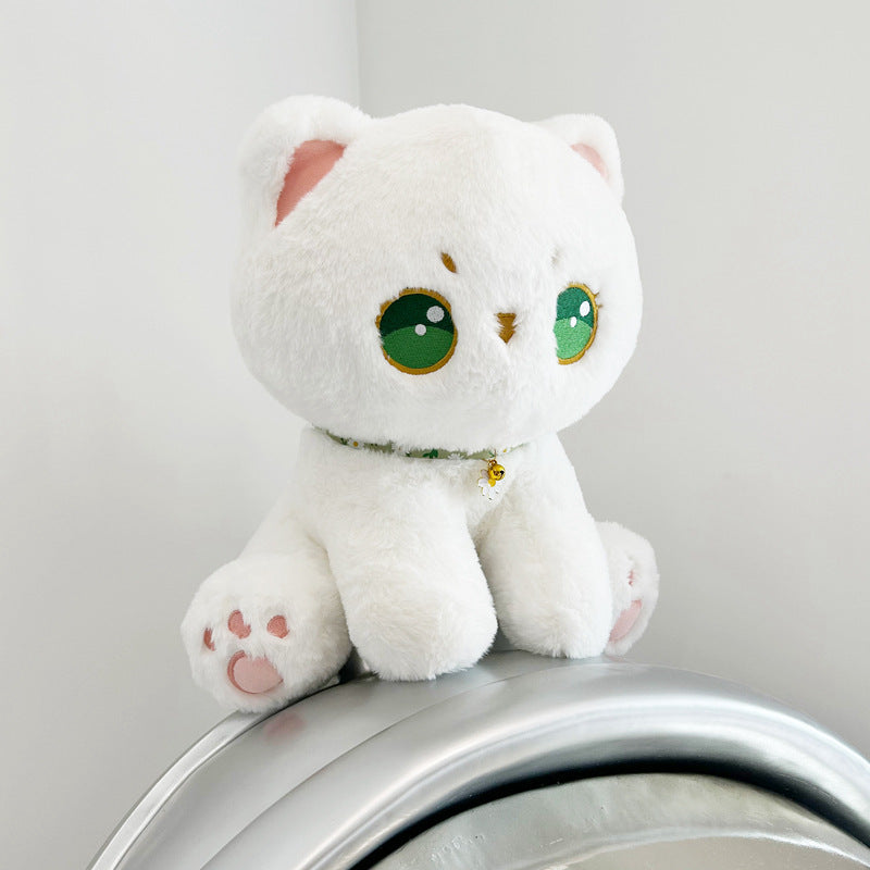 Cartoon Kitten Plushie