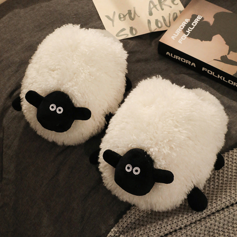 Cute Lamb Cotton Slippers
